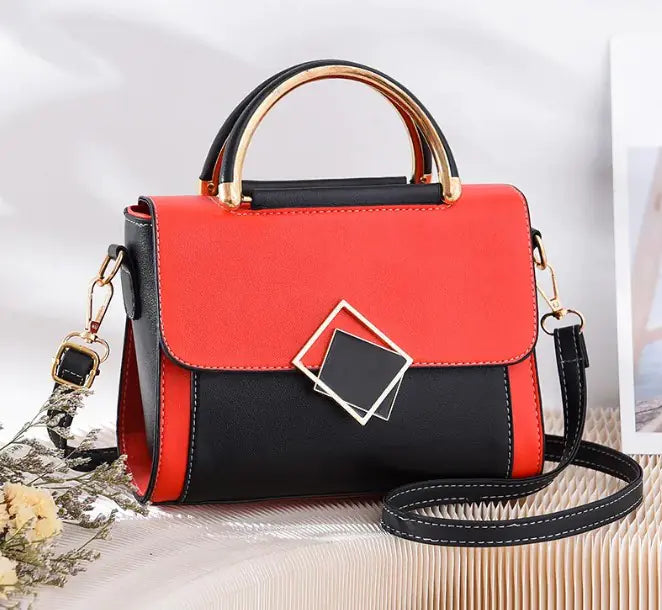 Mini Crossbody Bag For Women -Red / Black / Beige